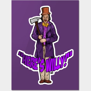 Here's Willy! Posters and Art